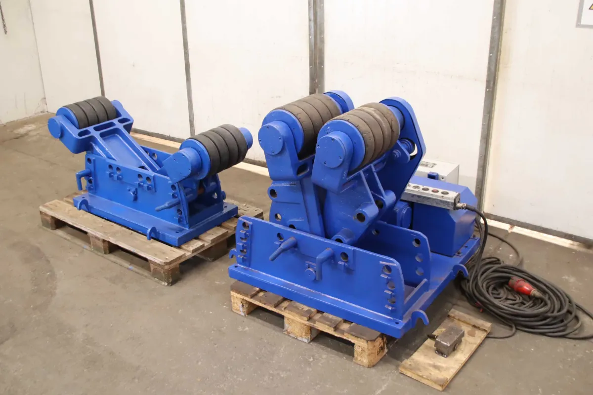 Deuma Heitze 406/2 G Rollenabstand 290 - 1100 mm Behälterdrehvorrichtung Ton