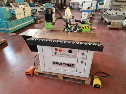 POLYMAC RUBBER S.A. Gummi-Kantenklebemaschine – 1999 – RESALE