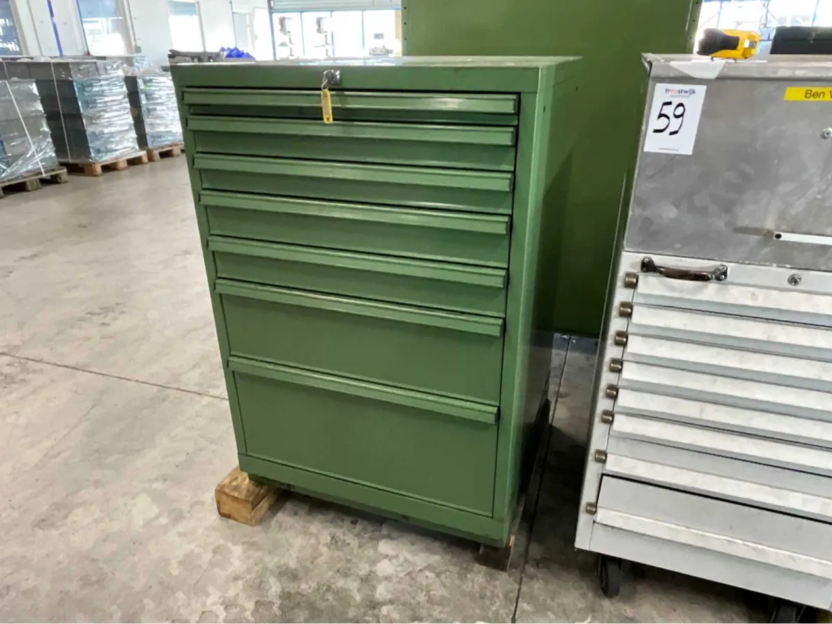Werkzeugschubladenschrank + Inhalt