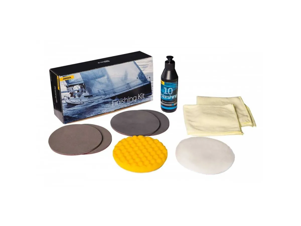 MIRKA – Bootsfinish-Kit KIT002MARINE – Marine-Finishing- und Polierset für Boote, neuer alter Stock