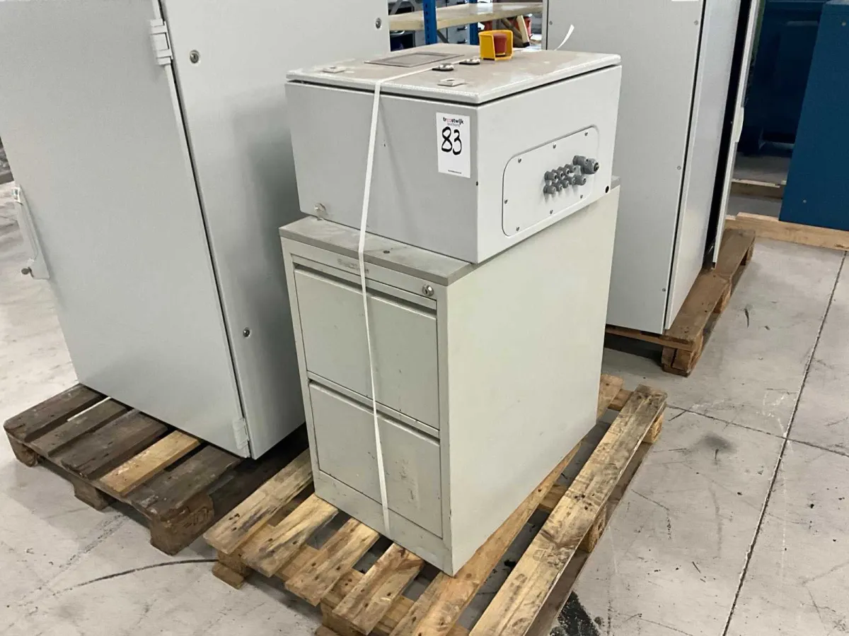 Elekta-Schrank und Kommode (2x)