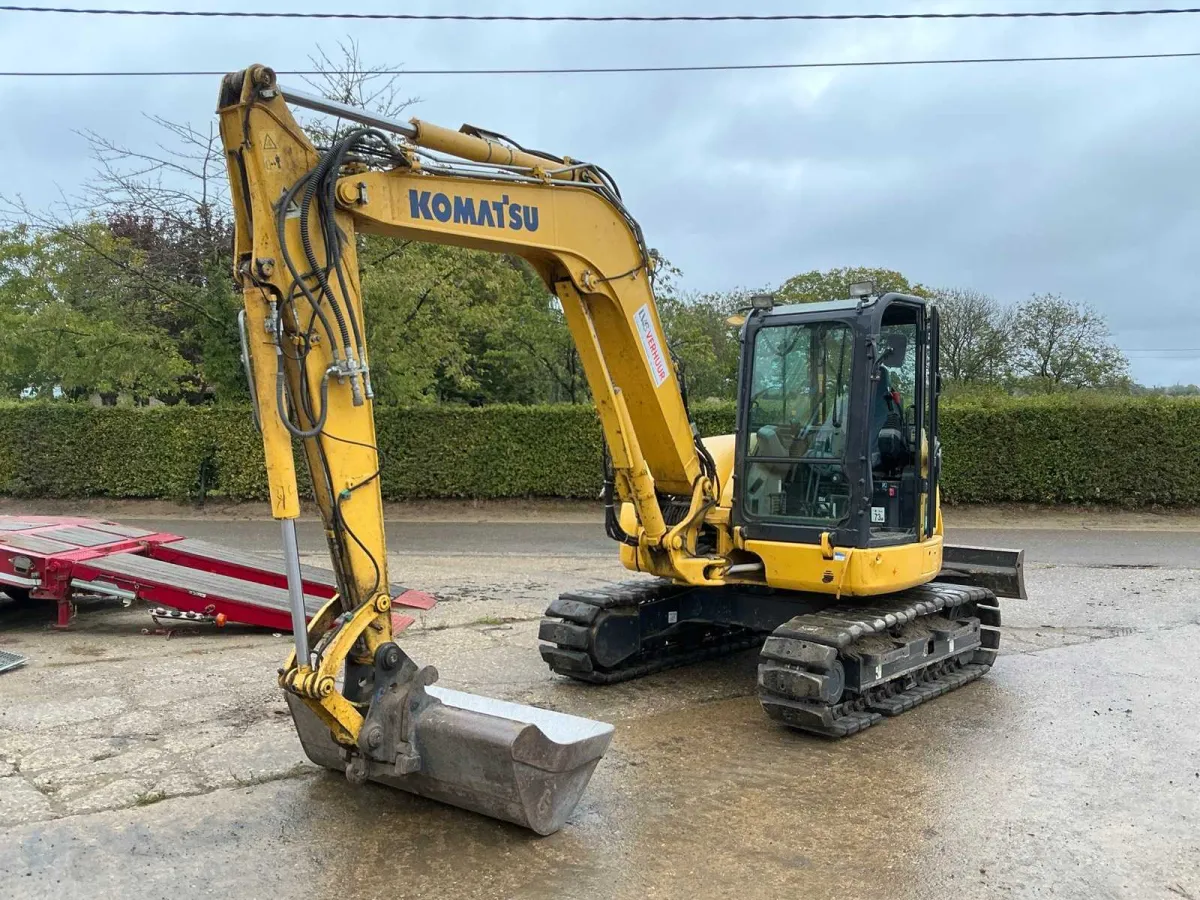 2019 Komatsu PC80MR-5E0 Raupenbagger