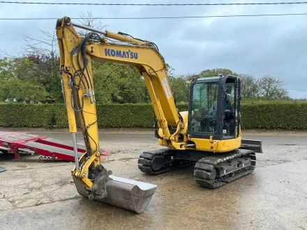 2019 Komatsu PC80MR-5E0 Raupenbagger – RESALE