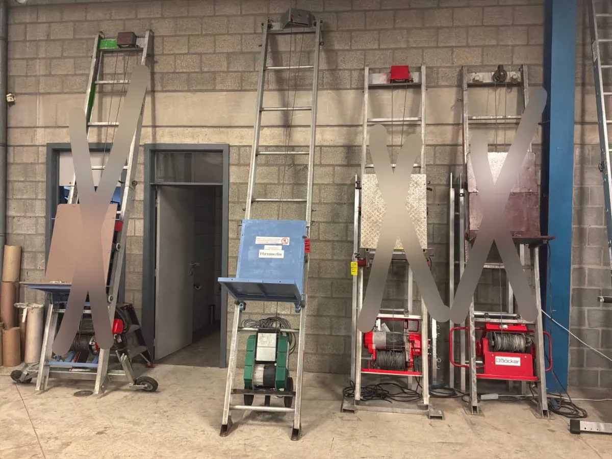 Haemmerlin Leiter Lift Incl. bak + Knick
