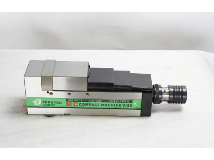 FREUTEK LON0021 Mechanisch/Hydraulischer Schraubstock 36 kN 100 x 125 mm – RESALE