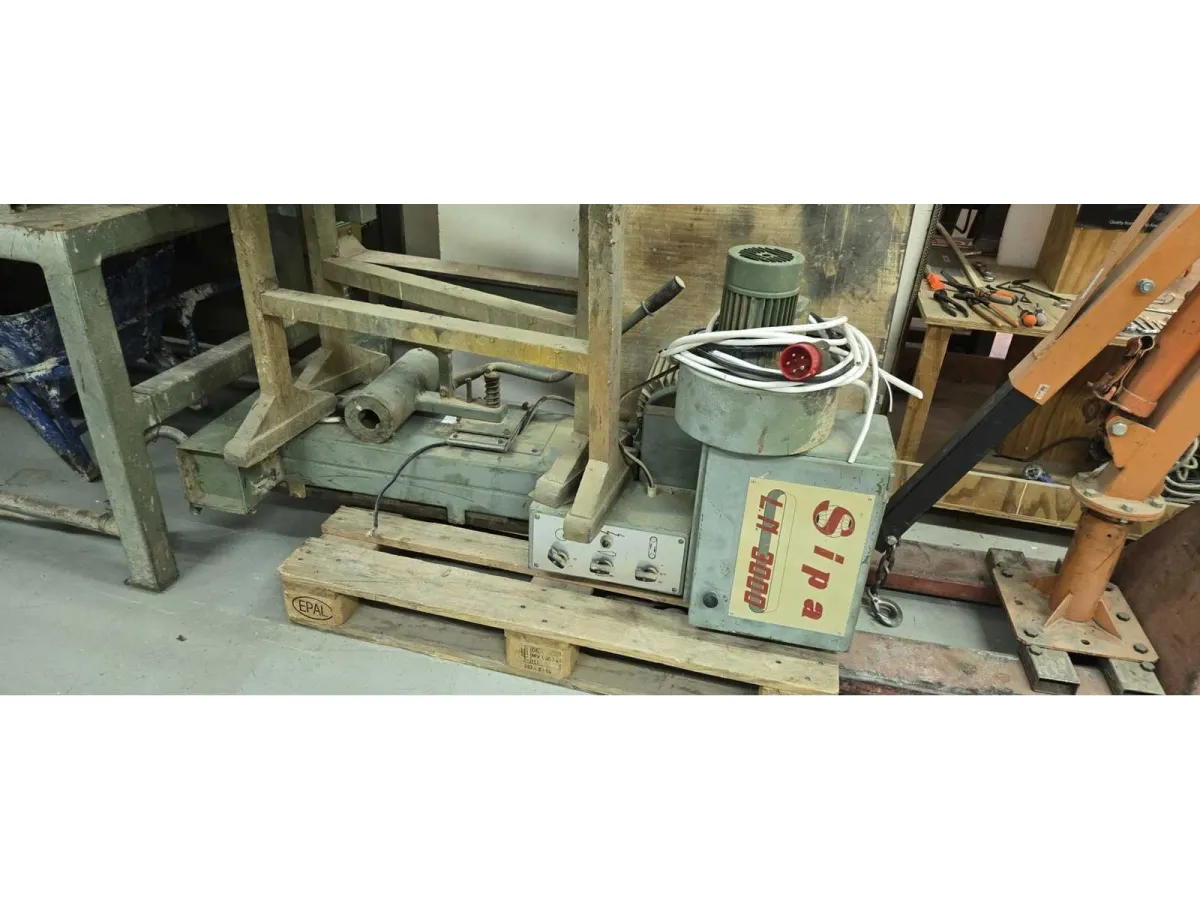 Sipa - LN 3000 - Horizontaler Langbandschleifer - Trommelschleifer