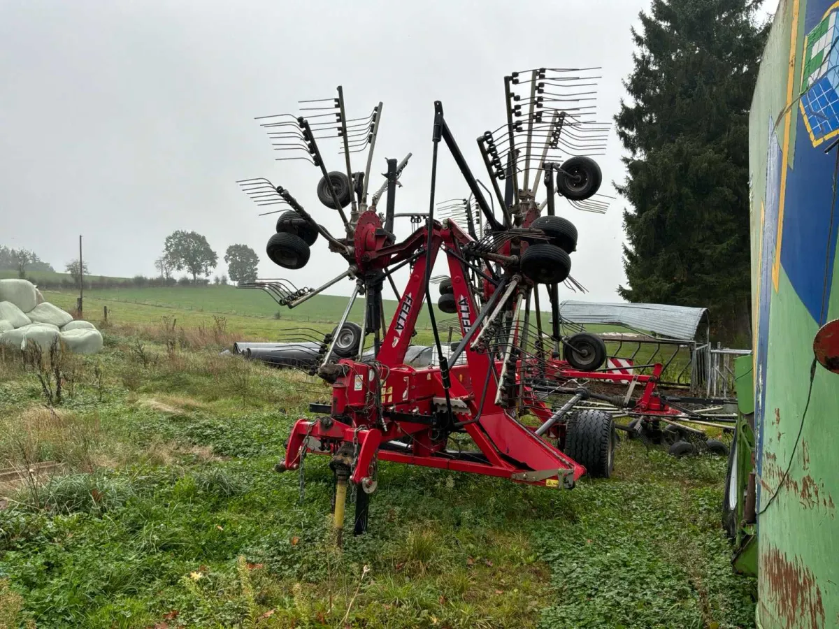 2013 FELLA TS 12555 DB Landwirtschaftliches Diverses – Erntemaschine – Landwirtschaftlicher Drehrech