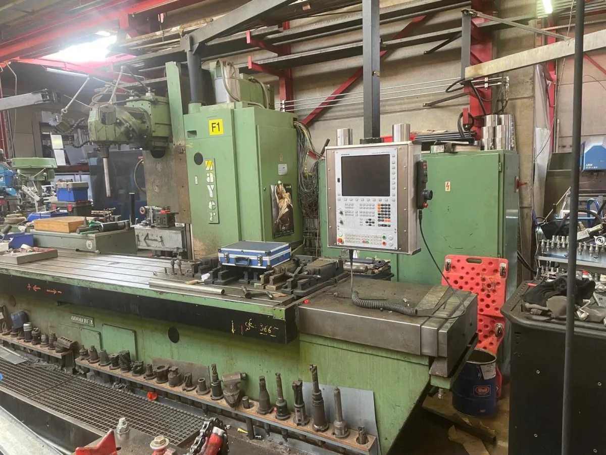 1987 Zayer 4000 BF3 CNC-Bettfräsmaschine