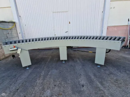 90° Motorisierter gebogener Walzentransfer – RESALE