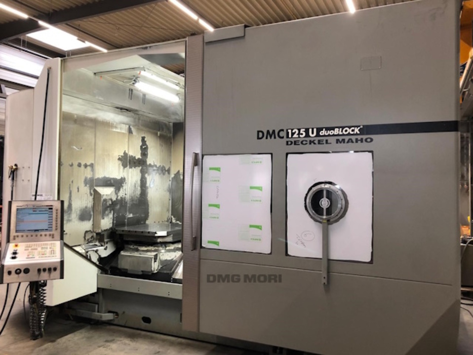 DMG MORI DMC 125 U duoBLOCK Rundtischfräsmaschinen