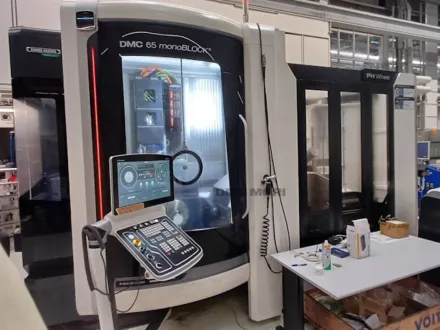 Dmg Mori DMC 65 monoBLOCK Rundtischfräsmaschinen – RESALE