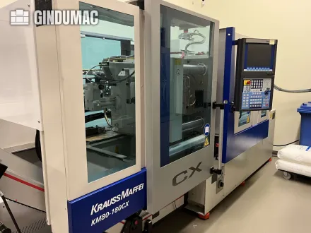 Krauss Maffei KM 80-180 CX Hydraulic Injection Moulding Machine – RESALE