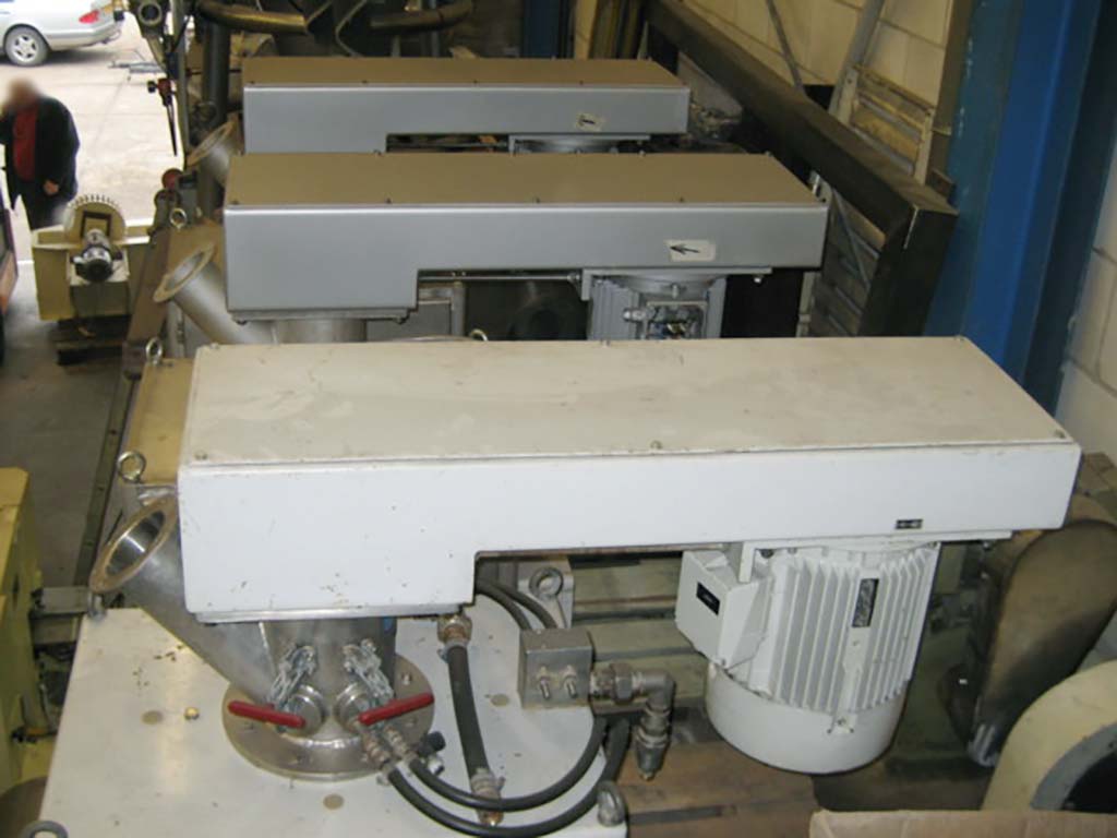 Hosokawa Flexomix 160 Vertikaler Durchlaufmischer