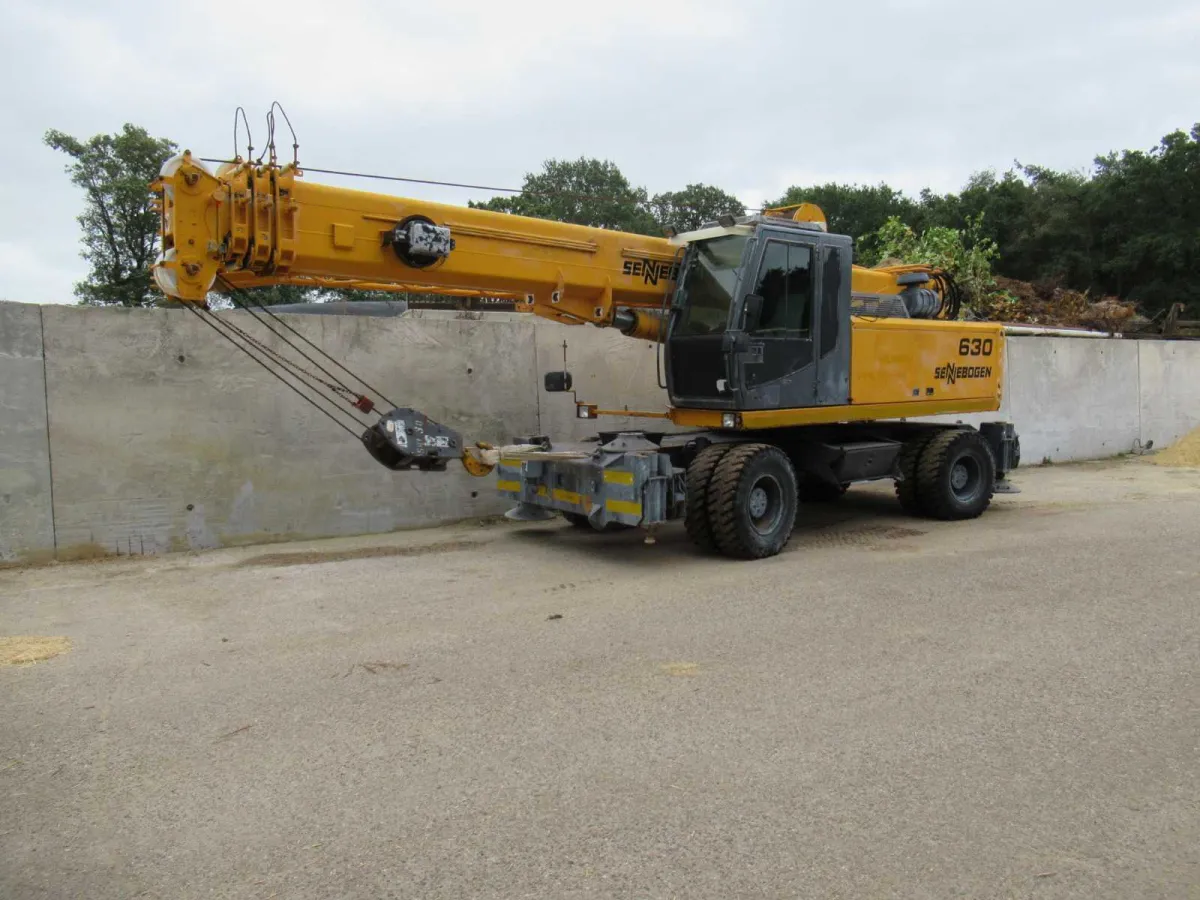 2007 Sennebogen 630 Mobiler Teleskopkran für raues Gelände