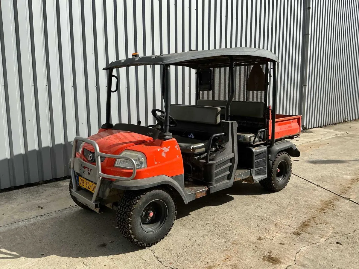 2013 Kubota RTV1140CPX-UK viersitziges Geländefahrzeug – niederländische Zulassung – Anhängerstange