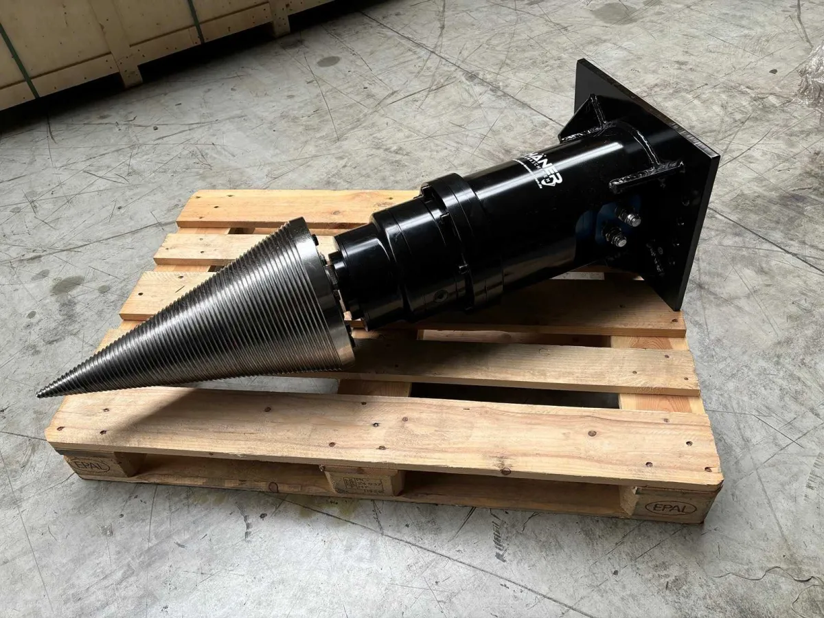 Häner Kegelspalter HKS800 mit Drillkegel