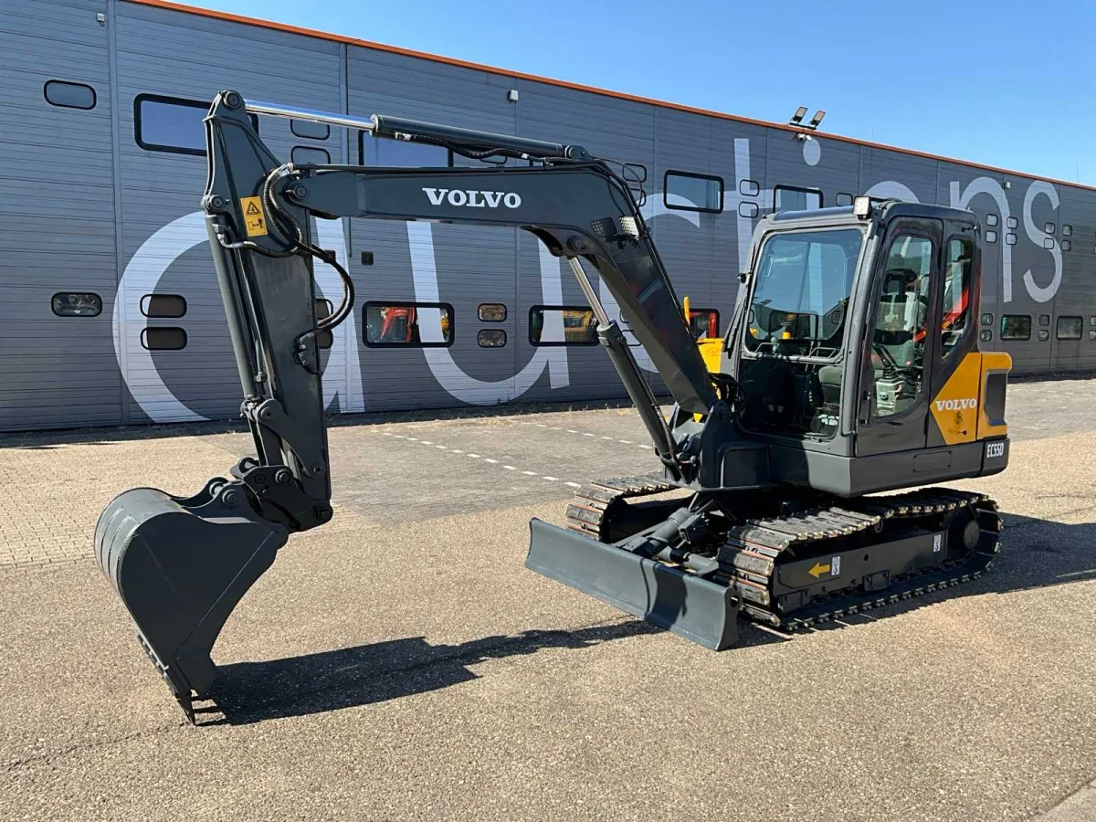 2018 Volvo EC55D Midi Excavator