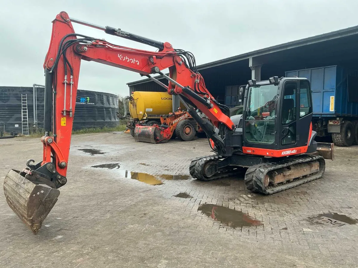 2019 Kubota KX080-4A2 Raupenbagger