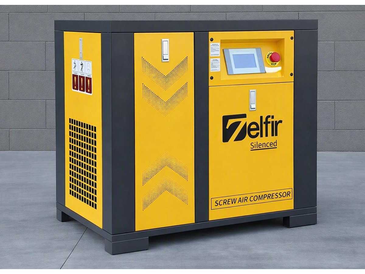 ZELFIR HD-7.5G Schallgedämpfter Schraubenkompressor
