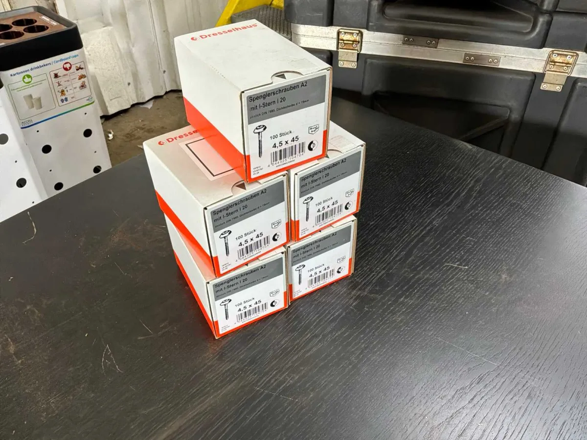 Schrauben 4,5x45 va (500x)