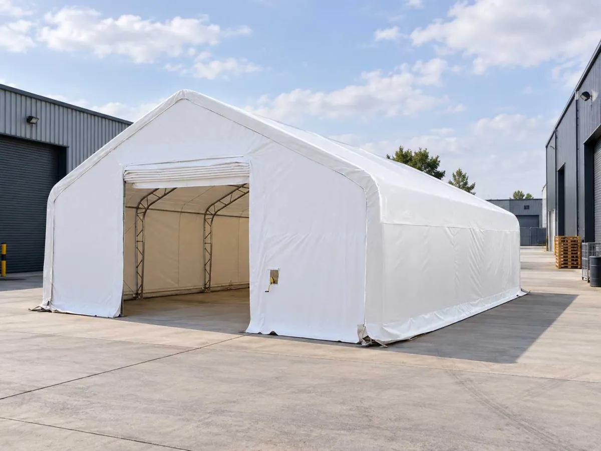 Rhino-Cross-Shelters 306020DP 18,3x9,15x6,1 m Lagerzelt / Lagerunterstand