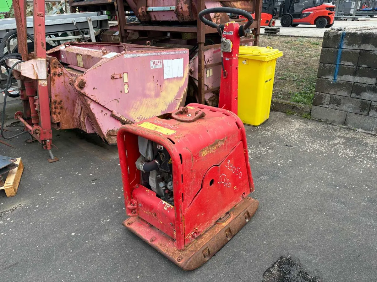 Weber Plattenverdichter mit Hatz Dieselmotor