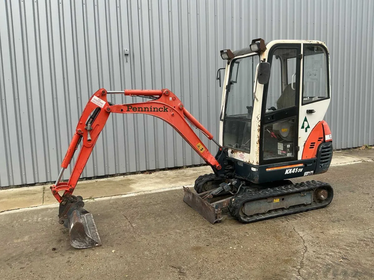 2011 Kubota KX41-3V Mini-Bagger – 1.720 kg – 1.000 mm Schaufel