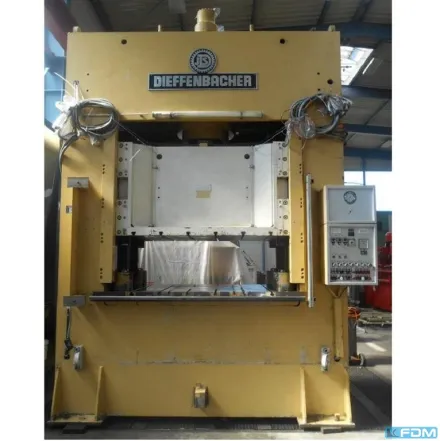 Dieffenbacher PD 500 (UVV) hydraulische Doppelständer (zieh) presse – RESALE