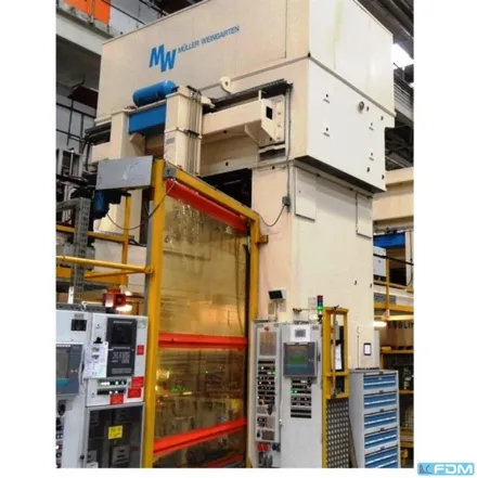 Müller BZE 800-25.3.1 hydraulische Doppelständer (zieh) presse – RESALE