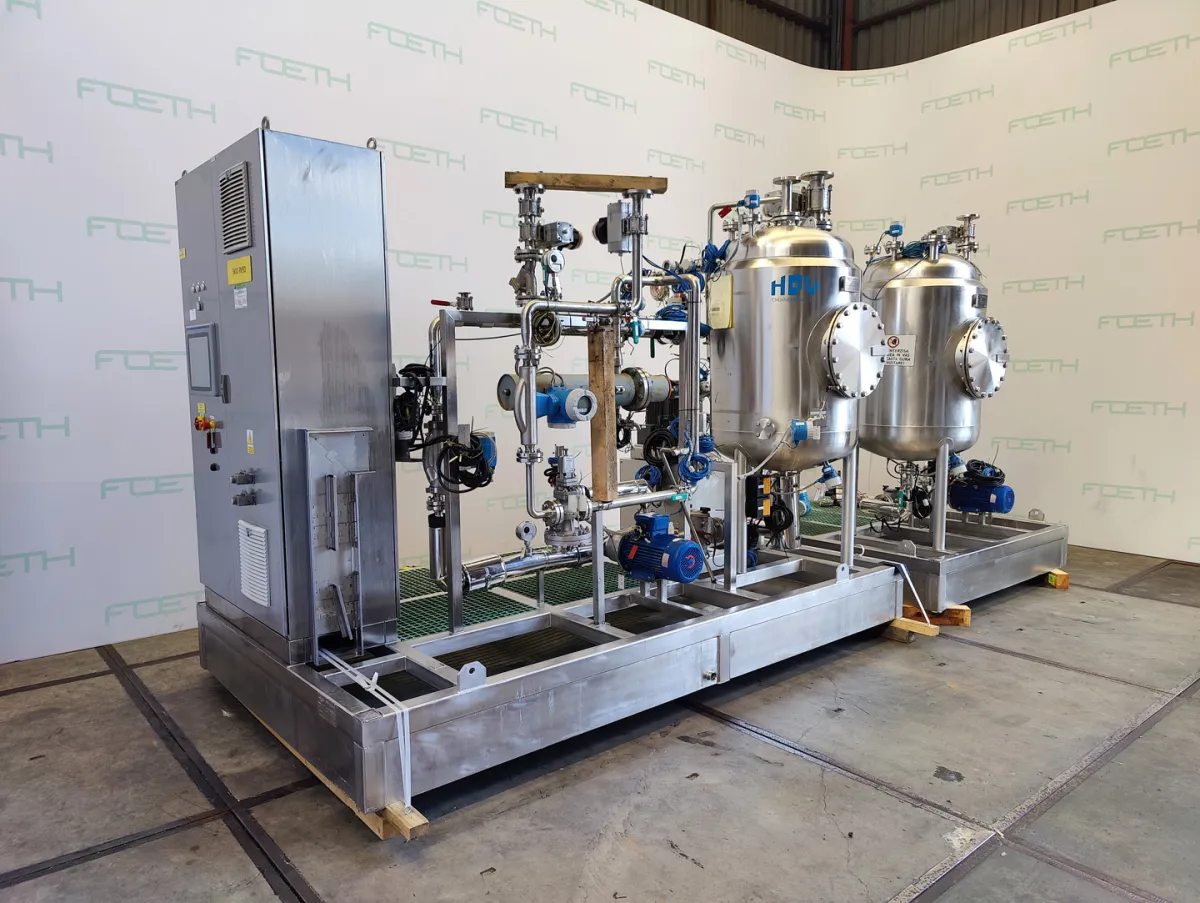 HPV IKA Dispax DR 2000/5 continuous inline mixing syst Tierfutter