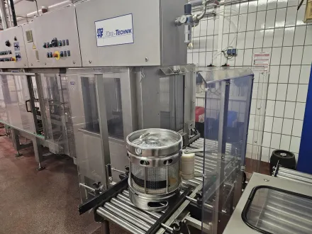 M+F Keg-Technik MINOMAT A 5/4 + AW 1100 KEG Abfüllanlage – RESALE
