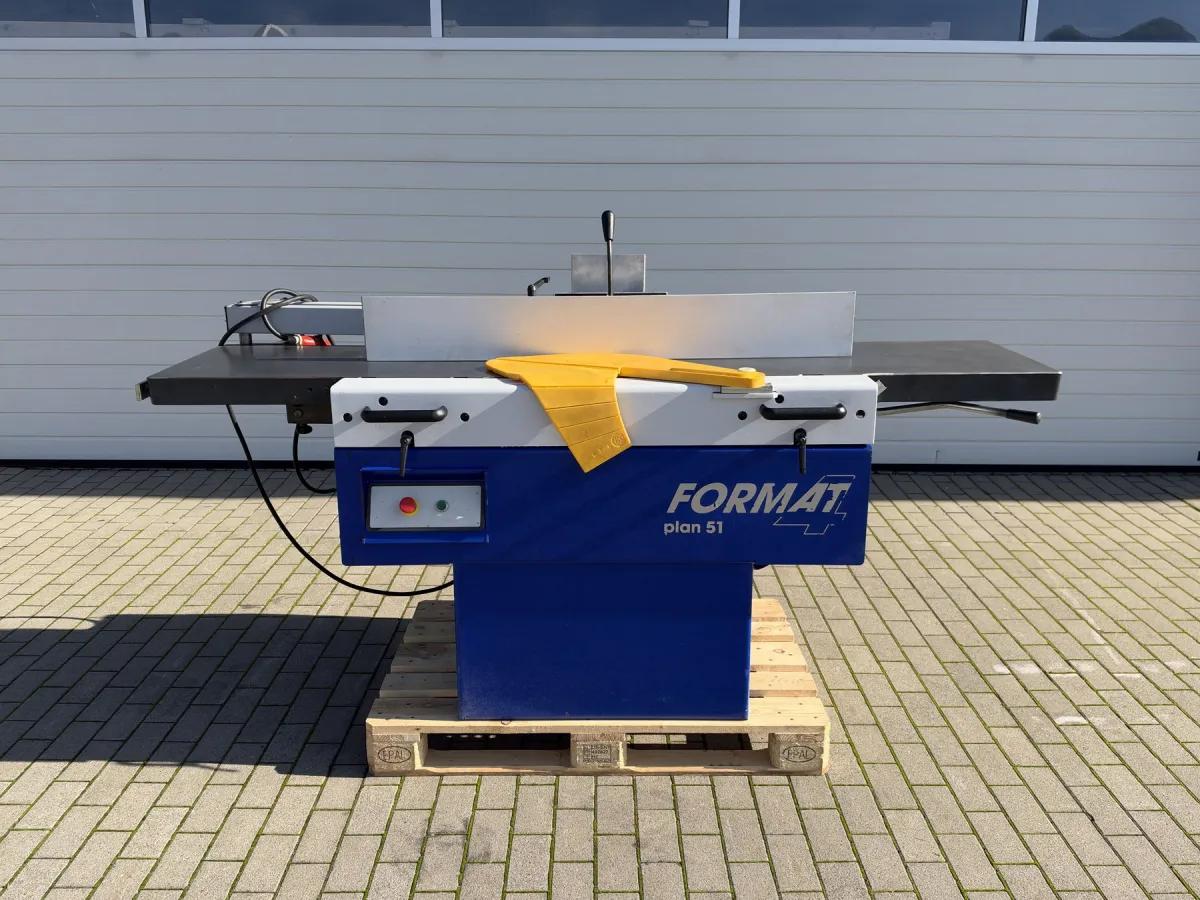 Format 4 plan 51 Abrichthobelmaschine Typ
