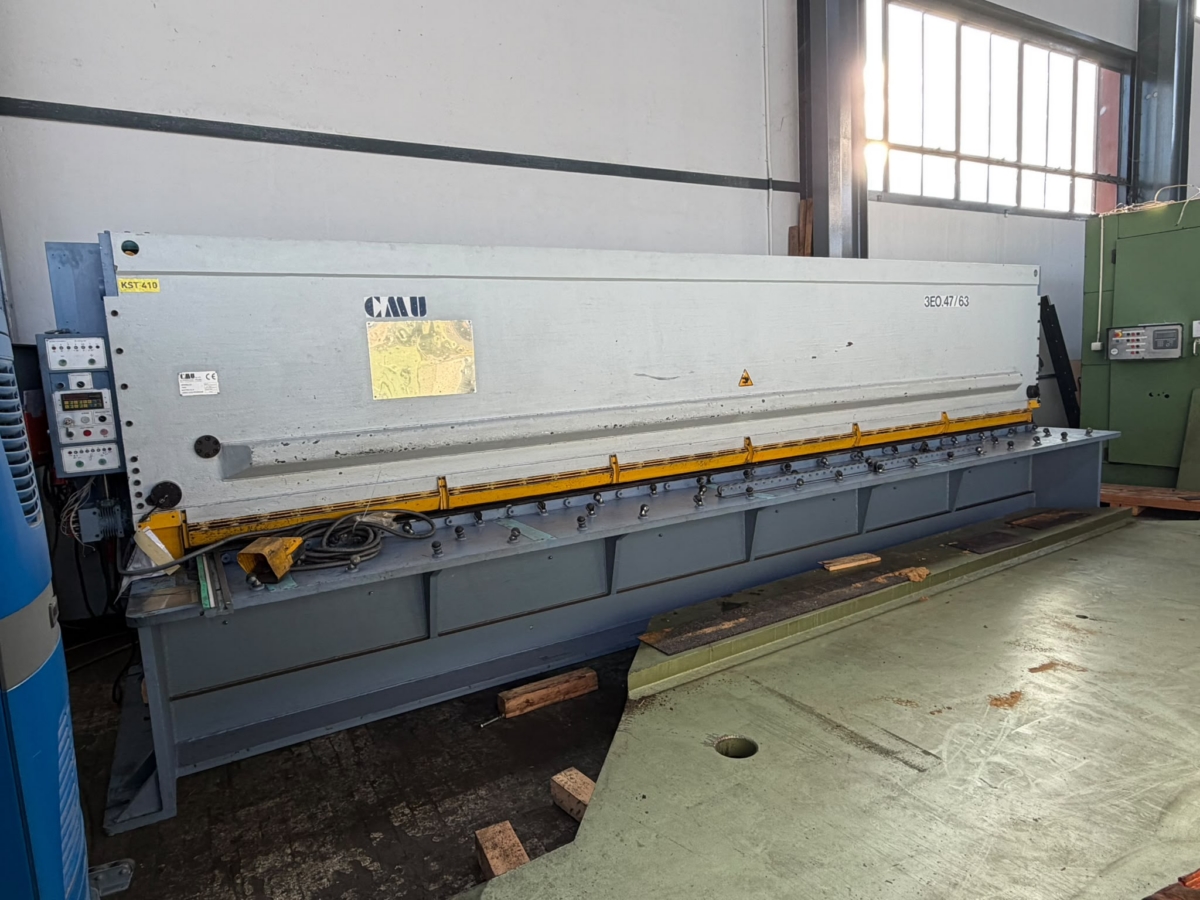 CMU 3EO.47/63 Tafelschere - hydraulisch