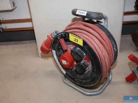 Kabeltrommel WÜRTH 1x 16 A – RESALE