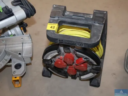 Kabeltrommel WÜRTH Kunststoff-Leitungsroller 250 V – RESALE