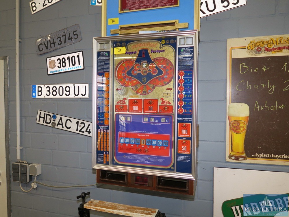 Spielautomat Doppel-Jackpot