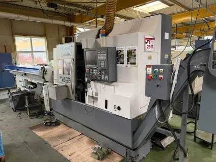 2008 Okuma Space Turn LB3000 EX – Iemca Zwillingsspindel CNC-Drehbank mit Stabzufuhr – RESALE
