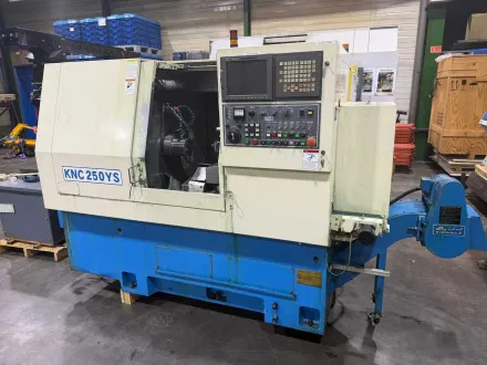 Kitamura KNC 250YS – Iemca Doppelspindel-CNC-Drehbank mit Stabzufuhr – RESALE