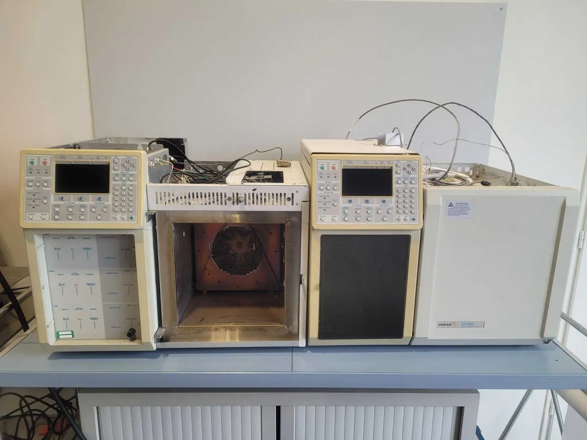 VARIAN - GC 3800 für Spezies - 2 Gaschromatographen für Spezies