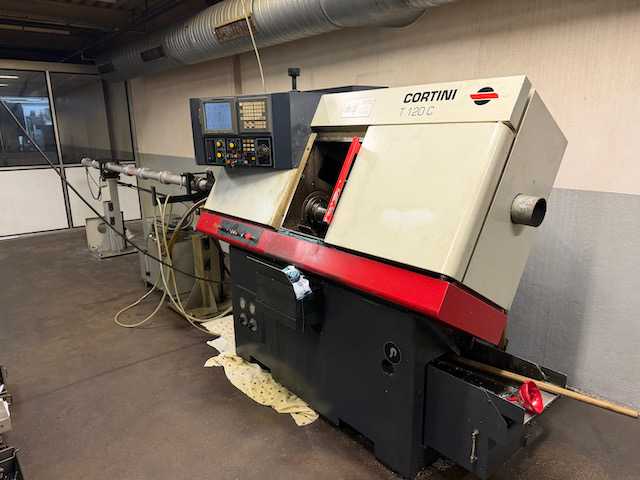 1998 Cortini T120C – CNC-Drehbank mit LNS-Hydrobar-Rohr
