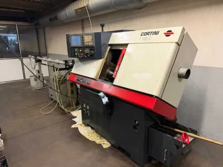 1998 Cortini T120C – CNC-Drehbank mit LNS-Hydrobar-Rohr – RESALE
