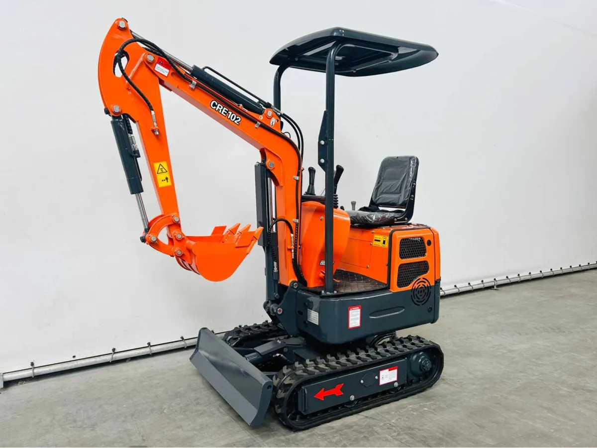RTE - 2025 - CRE102 - Mini-Bagger 1020KG EURO 5