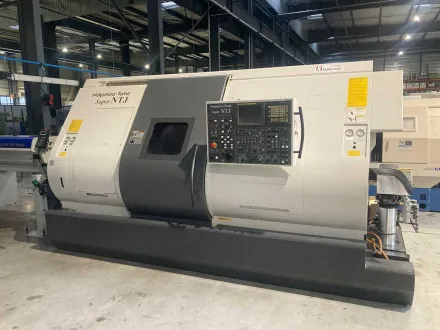 2011 Nakamura Super NTJ – Iemca Twin-Spindel CNC-Drehbank mit Zuführungszufuhr – RESALE