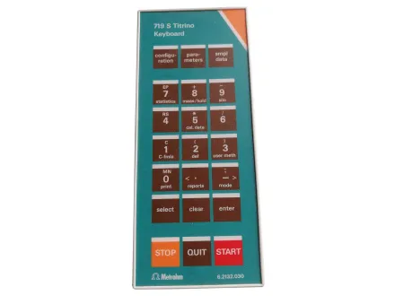 METROHM - 719 S Titrino - Tastatur – RESALE