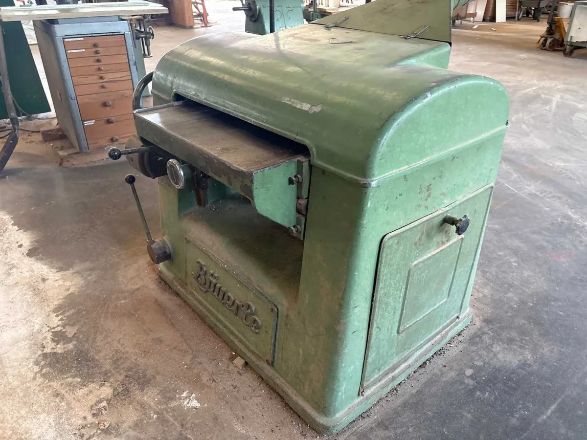 BÄUERLE 125/02 schwere Dickenhobelmaschine | 610 mm Hobelbreite | 4,4 kW