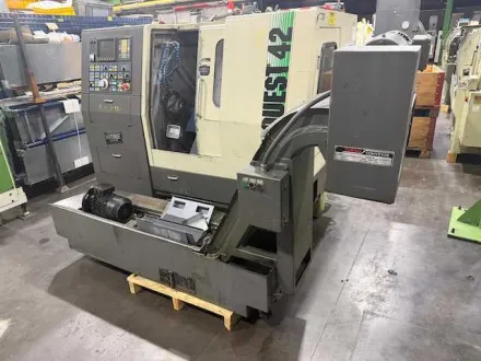 Hardinge Conquest 42 – CNC-Drehbank mit LNS-Rohr – RESALE