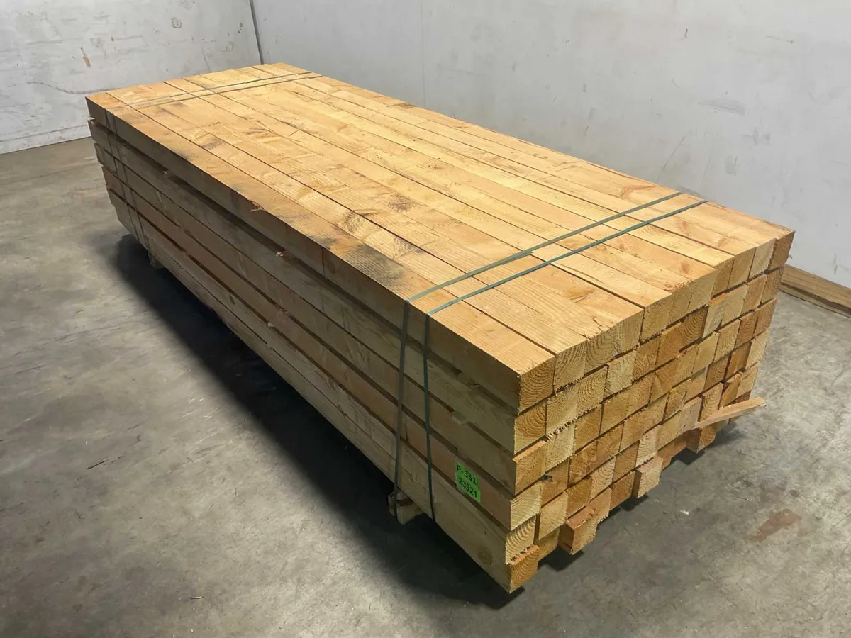 Douglas-Pfosten gesägt – 300x10x10 cm (66x)