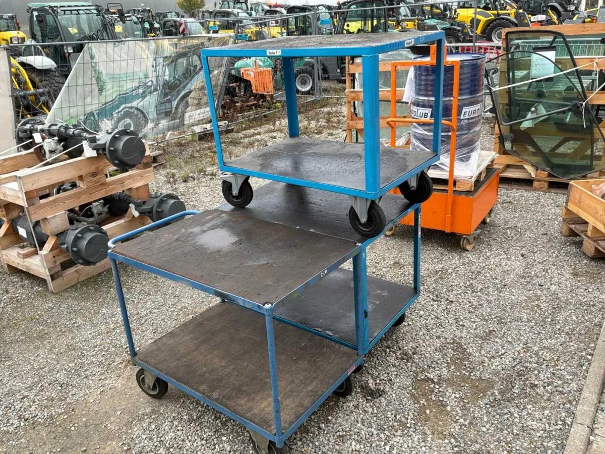 Schiebewagen Regalwagen (3x)