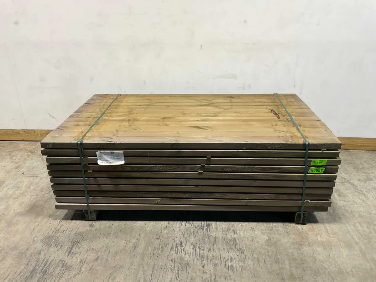 Weichholzbalken, gehobelt 45x95x1910 mm – KDI brauner S4S R3 (192x)