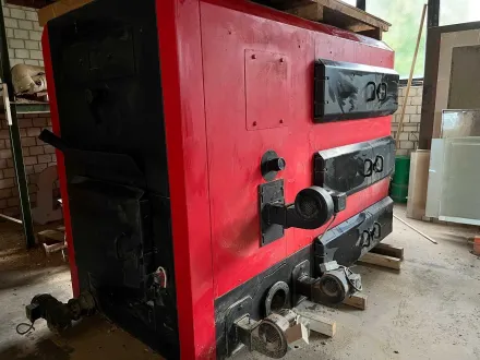 WEIMA WL 4 Holzzerkleinerer mit NOLTING NRK 302 Biomasse-Heizkessel 350 kW – Komplettanlage – RESALE